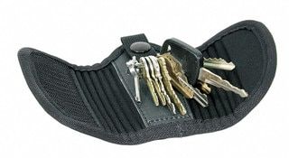 Blackhawk Silent Key Holder is made of durable Cordura nylon